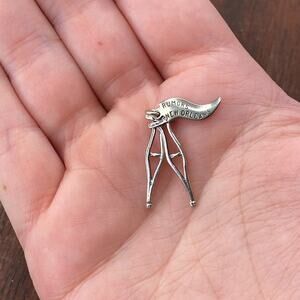 Vintage 925 Sterling Silver "Rumors New Orleans" Crutches Pendant Bracelet Charm